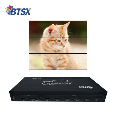 3.5MM-Audio-Trenn-Video-Wall-Controller mit Audio-Ausgang und CE/FCC/RoHS-Zertifizierungen