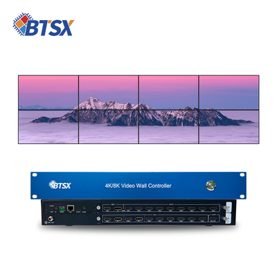483×200×60 mm Videowandcontroller mit 1 3,5 mm Stereo Audio und 3,5 mm Audio Split