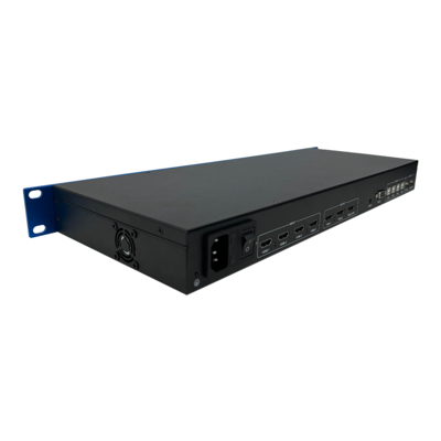 4K60 Auflösung Video Wandcontroller mit 3 gleichzeitig angezeigten Bildern und Fernbedienung enthalten