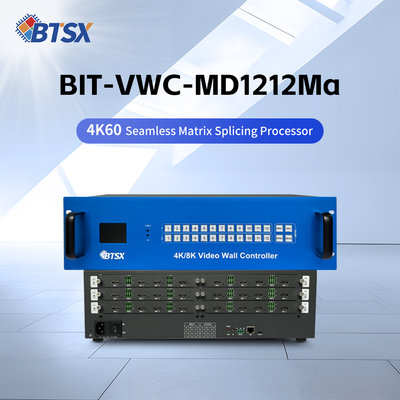 Web-GUI-gesteuerter Videowandcontroller mit maximaler Auflösung 3840x2160p60 im Farbformat YUV444