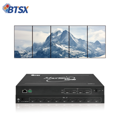 Bitvisus 4k unterstützt verschiedene Input/Output-Konfigurationen, geeignet für komplexe Umgebungen