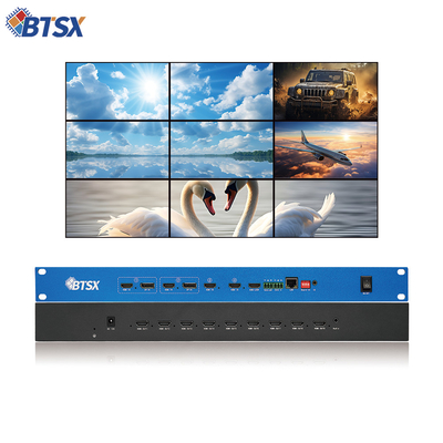 1X2 2X2 1X3 3X3 Hdmi 4K-Videoprozessor nahtlos schaltbarer Videowandcontroller