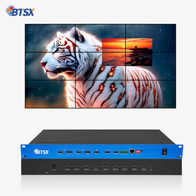 4K60 POP PIP 3x3 3x4 3x5 3x6 HDMI-Videowandprozessor nahtlose Schaltung