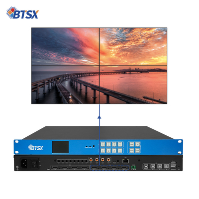 Nahtloser UHD-Video-Switch 4k Hdmi Matrix 4x4 Video-Wall-Controller 3x1 2x1 2x2 Unterstützung 4 Bildschirm-Teilung