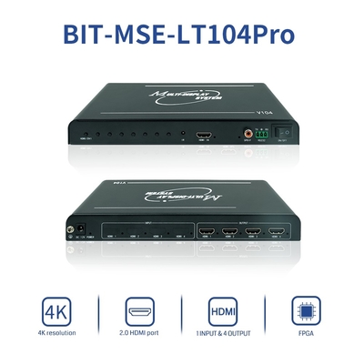 und der vielseitige BIT-MSE-LT104PRO-Multi-Display-Controller für Multi-Screen- und Großbildschirmwandbildschirme