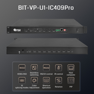 2x2 3x3 2x3 Videowand LCD LED 9 Kanäle Splitter 4k Video Wandcontroller