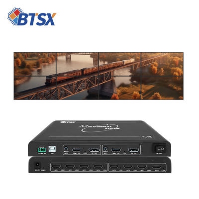 BIT-MSE-8K-208HD 1X1 1X2 1X3 1X6 2X1 2X2 2X4 Video-Switcher 2 In 8 Out Video-Wandcontroller