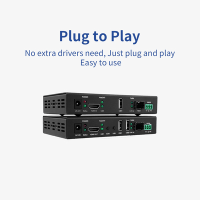 4K HDMI-Fiber-Extender mit KVM und RS232

Professioneller HDMI-Fiber-Optik-Erweiterer mit Null-Latenz

4K@30Hz HDMI über Single-Mode-Fiber-Extender