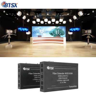 4K HDMI-Fiber-Extender mit KVM und RS232

Professioneller HDMI-Fiber-Optik-Erweiterer mit Null-Latenz

4K@30Hz HDMI über Single-Mode-Fiber-Extender