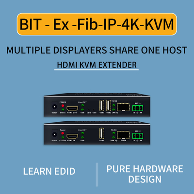4K HDMI-Fiber-Extender mit KVM und RS232

Professioneller HDMI-Fiber-Optik-Erweiterer mit Null-Latenz

4K@30Hz HDMI über Single-Mode-Fiber-Extender
