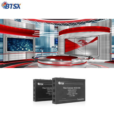 4K HDMI-Fiber-Extender mit KVM und RS232

Professioneller HDMI-Fiber-Optik-Erweiterer mit Null-Latenz

4K@30Hz HDMI über Single-Mode-Fiber-Extender
