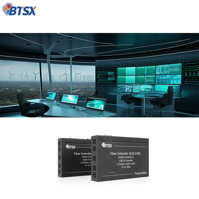 Aktualisieren Sie Ihre Industrie-Sensoren mit 4K HDMI-Fiber-Extender-Bidirectional RS232 HDMI1.4 Schnittstellenprotokoll