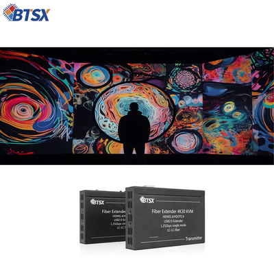 Aktualisieren Sie Ihre Industrie-Sensoren mit 4K HDMI-Fiber-Extender-Bidirectional RS232 HDMI1.4 Schnittstellenprotokoll