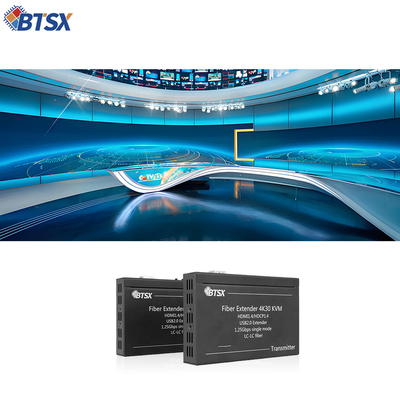Aktualisieren Sie Ihre Industrie-Sensoren mit 4K HDMI-Fiber-Extender-Bidirectional RS232 HDMI1.4 Schnittstellenprotokoll