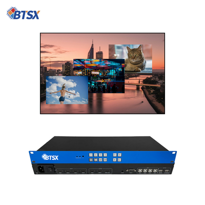 End-KVM-Lösung BIT-MV-U1-MD403 4K60 Auflösung Multi-Viewer-Prozessor mit 3x HDMI 2.0 Ausgangsanschlüssen und 1 Loop-out