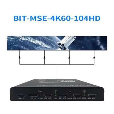 LCD 3x5 3x4 5x4 Video-Mixer Switcher 4k HDMI Video-Wandcontroller
