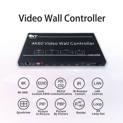 Bitvisus 3X3 2X3 4K Video Switcher PIP POP HDMI TV Meeting Konferenzraum Videowand Prozessor Controller BIT-VWC-409R
