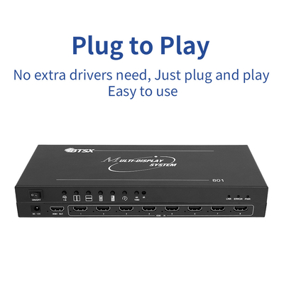 3x2 1x5 1x7 2x2 HDMI Multi Viewer Punkt zu Punkt Plug And Play 4K TV Video Switcher