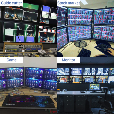 RS232-Steuerungsoptionen 8 HDMI-Eingangs-Multi-Screen-Display-Controller für mühelose Videoübertragung und benutzerfreundliches Design