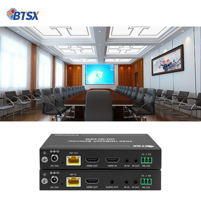Bitivisus RJ45 Ethernet-Netzwerk-Sender und -Empfänger 150m 120m CAT5E CAT6 4k60 HDMI Video-Sender Erweiterung