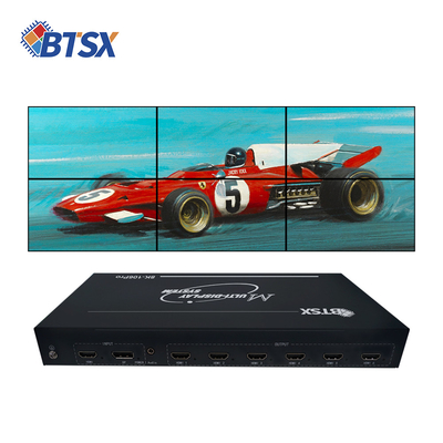 360 mm × 215 mm × 70 mm Videowandcontroller mit Unterstützung für mehrere Auflösungen Max-Eingabe Resolution 7680 × 4800 30Hz 2x2