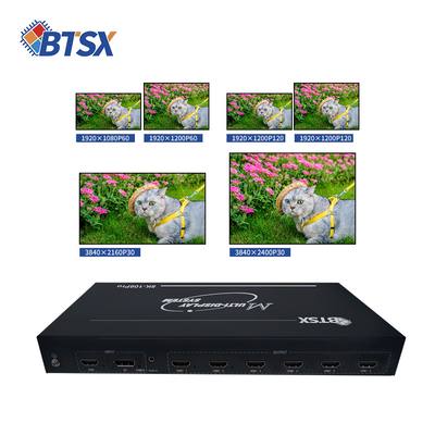 8K-Multi-Screen-Prozessor für 4K-Projektion 8K-Multi-Screen-Expander mit 1920x1080P120 8K-Multi-Channel-Video-Prozessor für Kommandozentren