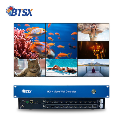 RS232-Konnektivität 4K-Video-Wall-Controller mit 3 Jahren Kundendienst 1 Phoenix Terminal