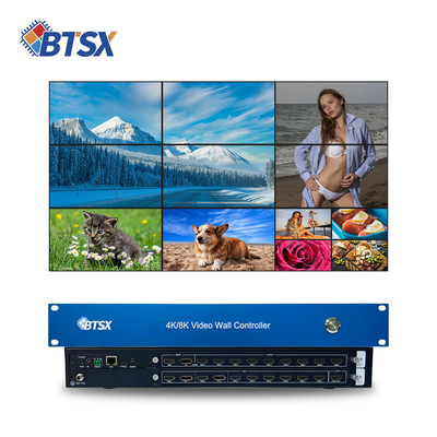 Professioneller 3840x2160p60 Video-Wall-Controller mit Unterstützung für 4 Eingangsquellen