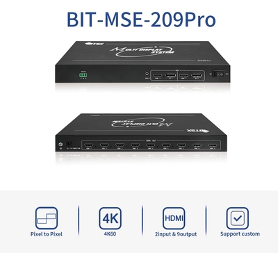 Bitvisus Video Wall Switcher 4k unterstützt verschiedene Ein-/Ausgangskonfigurationen, geeignet für komplexe Umgebungen BIT-MSE-209PRO