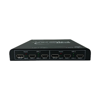 Bitvisus professionelle Audio-Video-Beleuchtungseinrichtung 8k 1x1 1x2 2x1 2x2 1x4 Multi-Screen Splicing EDID Programmierbarer VideoprozessorBIT-MSE-8K-204HD