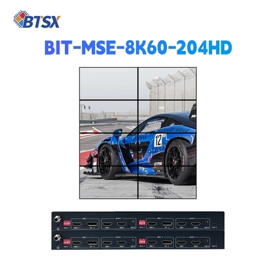 Leistungsstarker Video-Wall-Controller 2×2 Maximale Eingangsauflösung 7680×4320P60 für LED/LCD-Multi-Display-Systeme