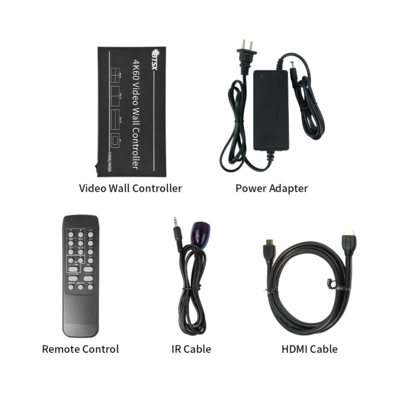 Erweiterter 4K-Videowandprozessor für nahtlose und intuitive Anzeigesteuerung