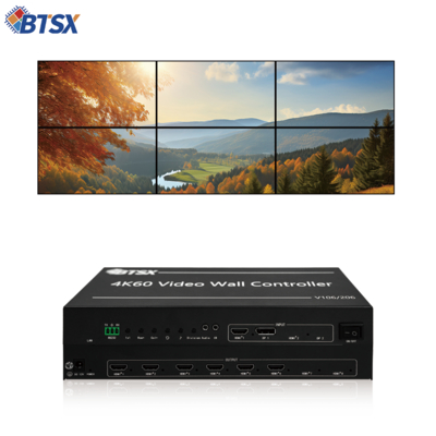Ultra High Definition Auflösung Splicer Videowand Controller Prozessor für Multi-Screen-Spleißen