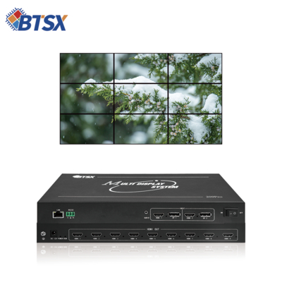 Bitvisus 4k unterstützt verschiedene Input/Output-Konfigurationen, geeignet für komplexe Umgebungen