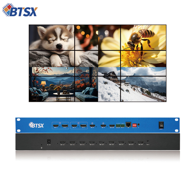 1X2 2X2 1X3 3X3 Hdmi 4K-Videoprozessor nahtlos schaltbarer Videowandcontroller