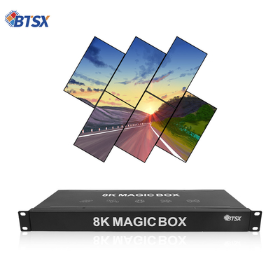 Bitvisus 8K60 PIP Edge Effekte Punkt zu Punkt unregelmäßige Spaltung LCD LED Video Prozessor