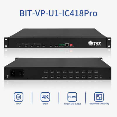 IR-Steuerung HDMI Videowandprozessor 4k mit nahtloser Schaltfunktion