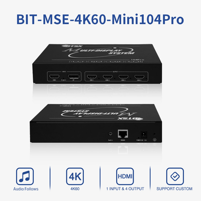 HDMI / DP 4K-Videowandcontroller für die Multi-Channel-Projektionsfusion
