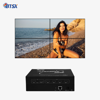 4K-Videowandprozessor 1x1 1xN Mx1 für die Mehrkanalprojektionsfusion mit 4 HDMI-Ausgängen