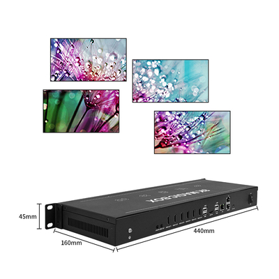 8K60 PIP-Zuschnitt Zoom LCD LED-Bildschirm Videoprozessor Punkt-zu-Punkt-Videocontroller