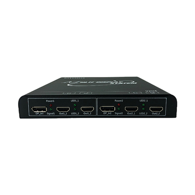 1X4 1X2 3D Dp HDMI-Videoprozessor 8K-Multi-Screen-Videocontroller