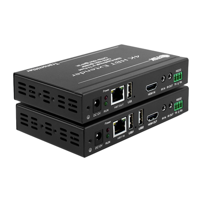 Kategorie 5 / Kategorie 6 Video-Audio-HDMI-Faserverlängerer 120M 4k Sender und Empfänger