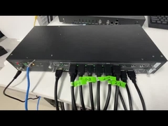 Bitvisus 4K60 8-in-9-Out Videowand-Controller RS232 HDMI/DP Netzwerk Web-Steuerung 2x2 Videowand-Matrix