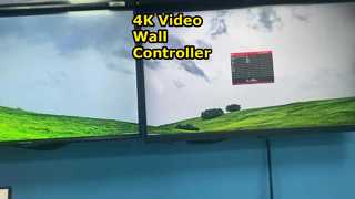 4K 60Hz Videowand-Controller 2x2 2x3 Nahtloses Spleißen