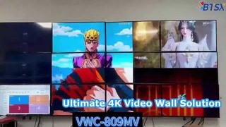 Professionelle Demo des BIT VWC 809MV 4K-Videowand-Controllers